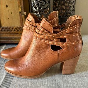 Frye Naomi Pickstitch Shootie Boots